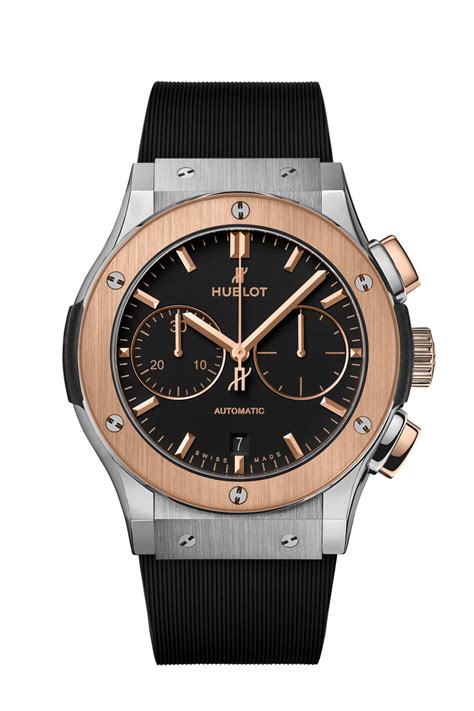 hublot classic fusion 45mm chronograph titanium and king gold